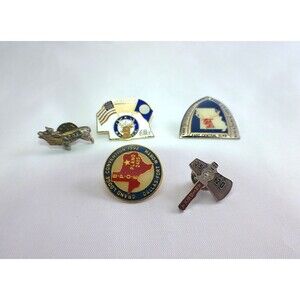 VTG BPOE Benevolent Order Of Elks Lodge Hat Lapel Vest Pin Enamel Pinback READ